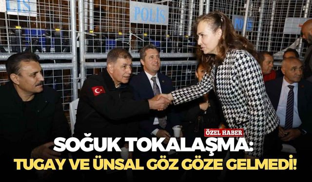 Büyükşehir Belediyesi Basın Bürosunun servis ettiği fotoğrafta dikkat çeken detay !