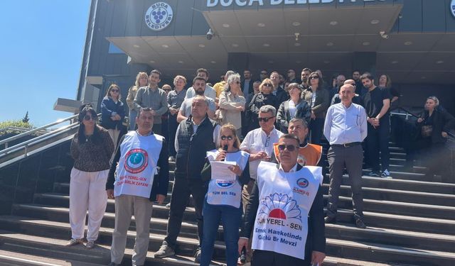 Uzlaşma çıkmadı, eylem bitmedi!  Buca'da TİS krizi tam gaz!