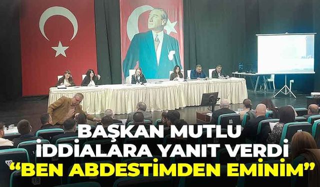 Başkan Mutlu, ‘tetikçilik’ iddiaları hakkında net konuştu: “Ben abdestimden eminim”