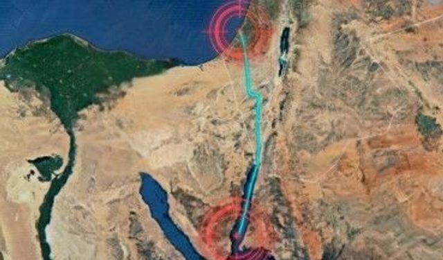 İsrail'in Süveyş Kanalını by-pass edecek çılgın planı! Ben Gurion Kanalı geliyor