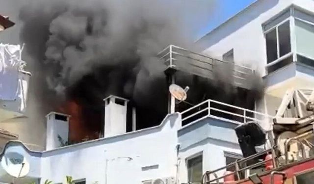 Bir bayram kazası daha! Balkonda mangal yaparken tüp patladı: Daire alev alev yandı