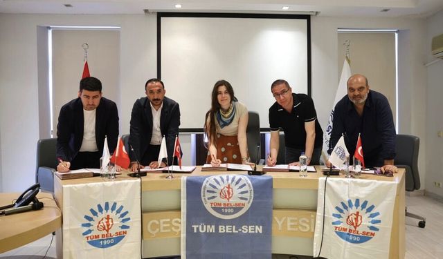 Çeşme'de memurlara yönelik sözleşme imzalandı!