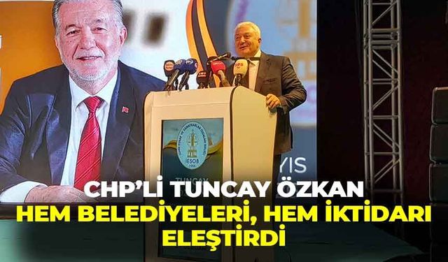 CHP’li Özkan açtı ağzını, yumdu gözünü: “Belediye harçlarını konuşuyoruz çözeceğiz”