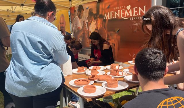 Menemen'in 8 bin yıllık dansı çömlekçilik, yeni nesillere aşılandı