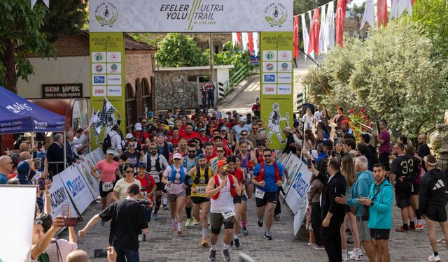 Efeler Yolu Ultra Trail tamamlandı: Madalyalar Birgi’de sahiplerini buldu
