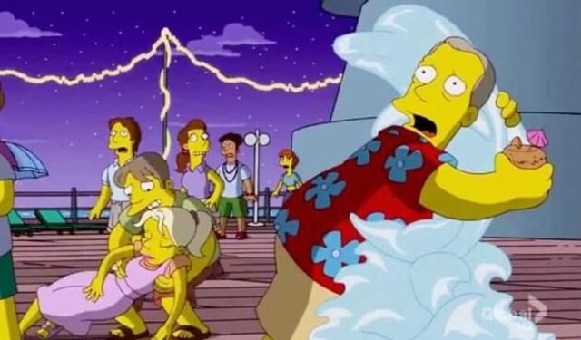 Gören şoke oluyor! Simpsonlar Hantavirüsü de bilmiş! İşte o bölüm!