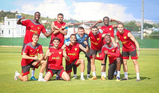 Göztepe'de Samsunspor maçı hazırlıkları tam gaz devam!