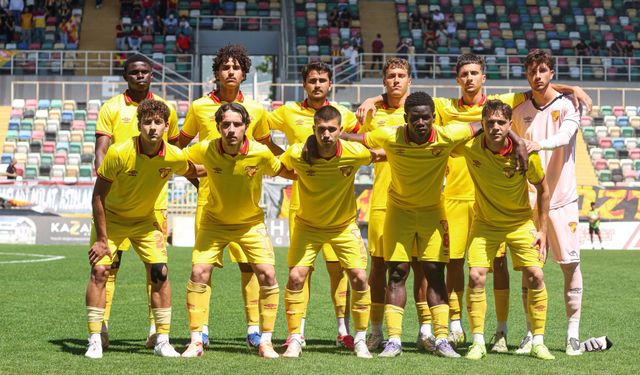 Göztepe U19 Avrupa biletini 3 golle aldı!