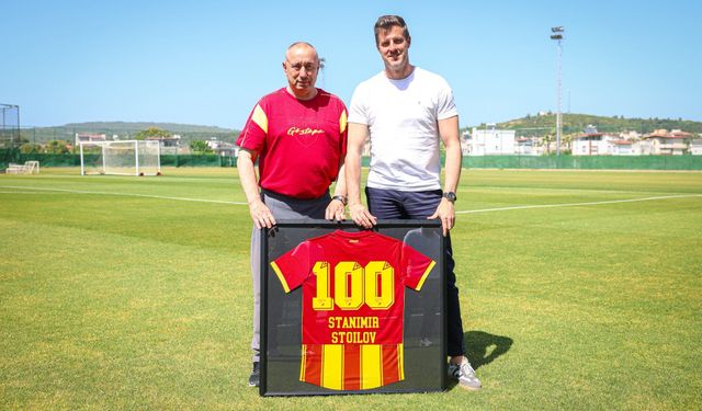 Ivan Mance'den Stoilov'a anlamlı hediye!