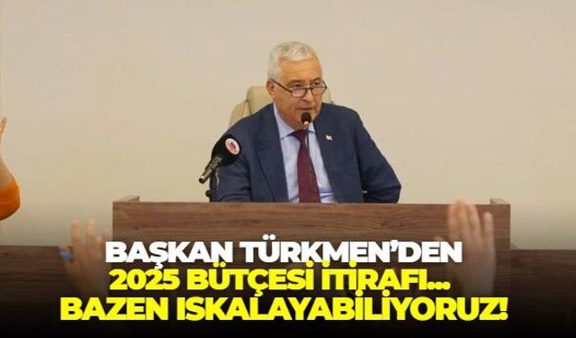 Kemalpaşa Meclisi'nde tek gündem 2025 bütçesiydi! Başkan Türkmen'den maalesef bazen yanılabiliyoruz itirafı geldi