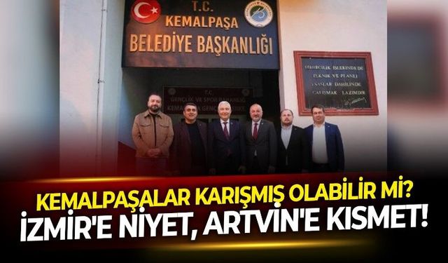 Başkan Mehmet Türkmen Kemalpaşalar'ı mı karıştırdı? Türkmen sahada haberinin paylaşıldığı gün adres Artvin çıktı!