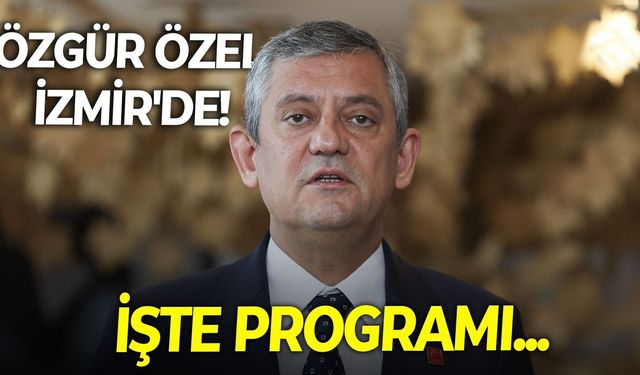 Özgür Özel'den İzmir çıkarması! Açılıştan açılışa koşacak