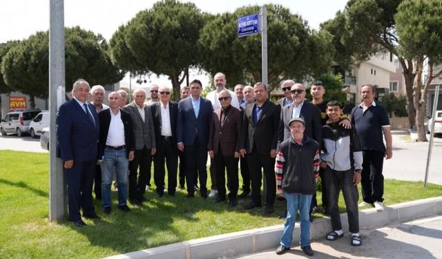 Şakran'da vefa örneği! İki başkanın ismi caddelerde yaşayacak