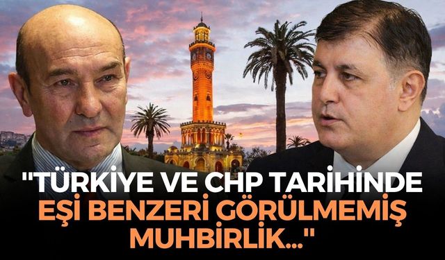 SON DAKİKA Tunç Soyer'den Cemil Tugay'a sert sözler: ''Türkiye ve CHP tarihinde eşi benzeri görülmemiş muhbirlik...''
