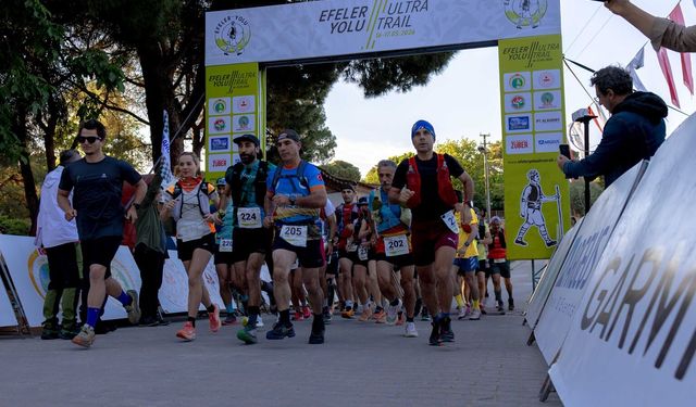 Birgi'de nefes kesen mücadele: Efeler Yolu Ultra Trail heyecanı başladı!