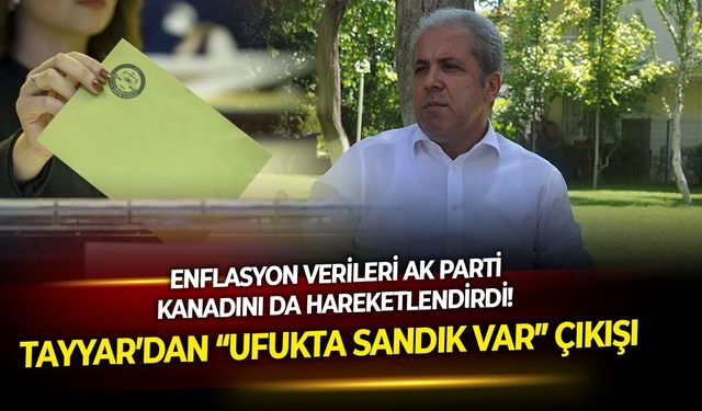 Enflasyon verileri AK Parti kanadını da hareketlendirdi! Tayyar’dan “Ufukta sandık var” çıkışı