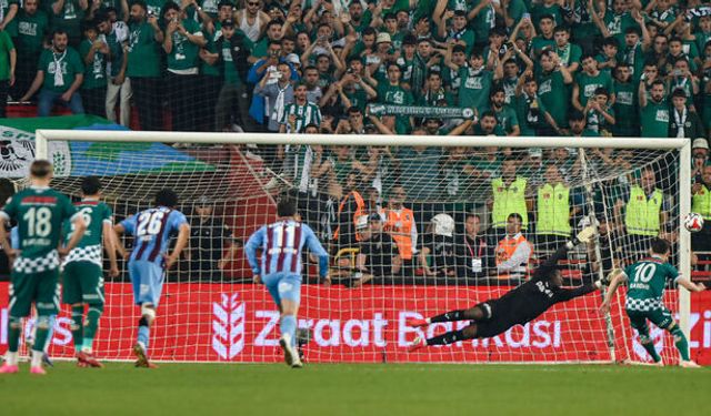 SON DAKİKA Ziraat Türkiye Kupası Trabzonspor'un!