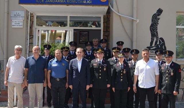 Bayındır’da Jandarma Teşkilatı’nın 187. yılına özel anlamlı ziyaret!