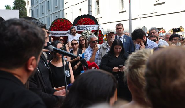 Çağatay Güç, Özkan Yücel'in cenaze törenine katıldı: "Dimdik duran bir mücadele neferiydi!"