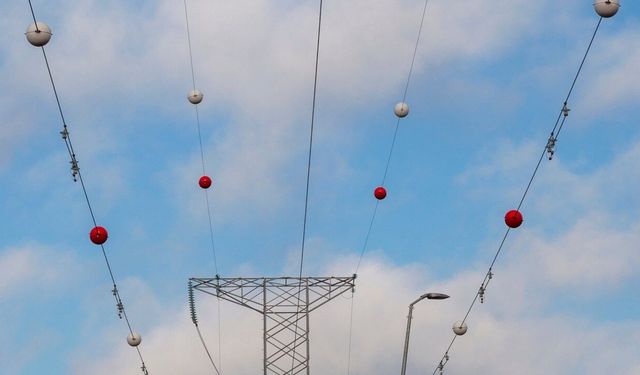 Elektrik hatlarındaki turuncu küreler hayat kurtarıyor: İşte görevleri!