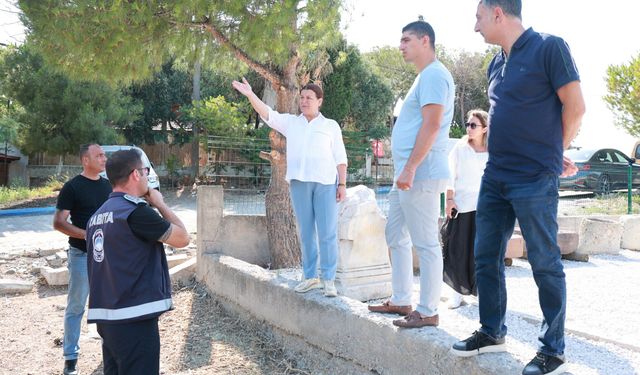 Foça’da Kaleiçi Arkeopark projesinde ilk adım atıldı!
