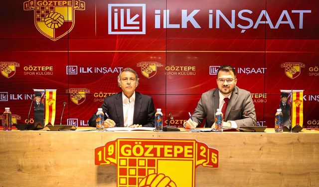 Göztepe’den yeni sponsorluk hamlesi: İLK İnşaat forma sırt sponsoru oldu