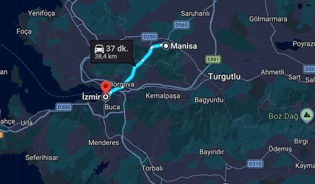 İzmir'e en yakın Manisa ilçeleri belli oldu! İşte yarım saat mesafedeki adresler