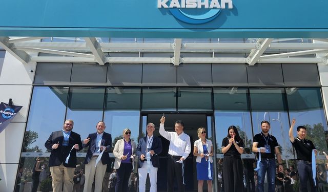 Dünya devi Kaishan’ın İzmir’deki tesisi açıldı!