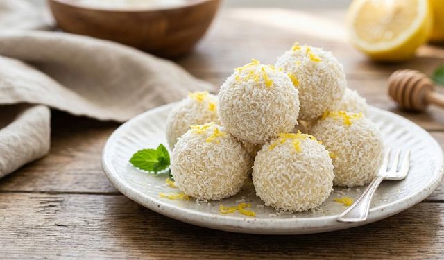 Pişirme derdi olmayan pratik lezzet: Limonlu cheesecake topları tarifi