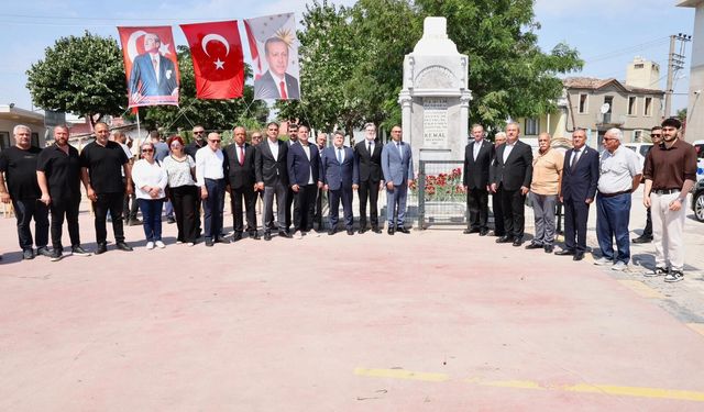 Menemen direnişinin sembolü Şehit Kaymakam Kemal Bey 107. yılında anıldı!
