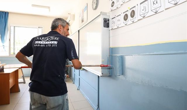 Narlıdere Belediyesi, okulları yeni döneme hazırlıyor: Eğitime tam destek!