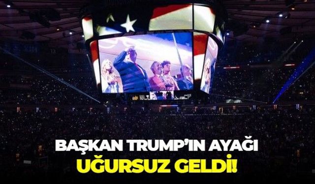 NBA'de bir ilke imza atan Başkan Trump, New York Knicks'e uğursuz geldi! Spurs, seriyi 2-1'e taşımayı başardı