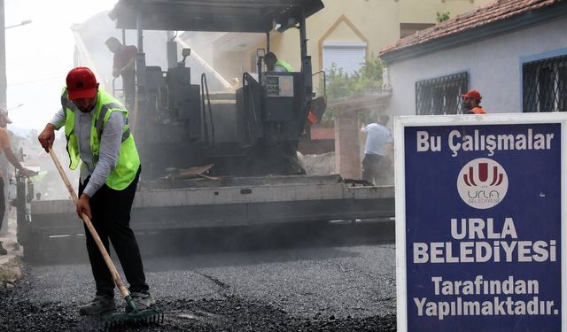 Urla'nın kronik yol sorununa neşter!