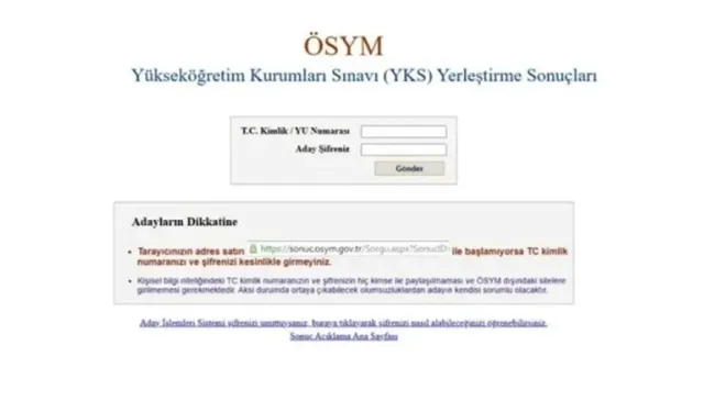 2026 YKS sonuçları ne zaman açıklanacak?