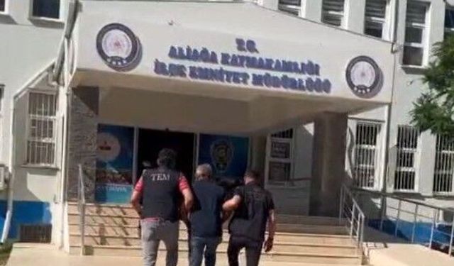 İzmir'de 9 yıl 10 ay hapis cezası bulunan hükümlü yakalandı!