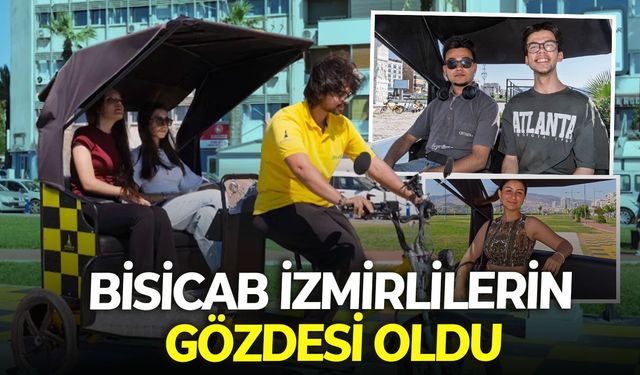 Bisicab İzmirlilerin gözdesi oldu