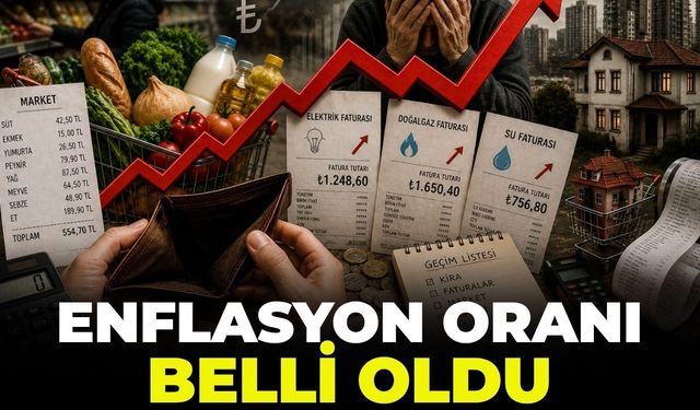 Milyonların bütçesini doğrudan etkileyecek enflasyon açıklandı! Haziran 2026