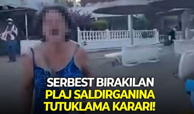 İzmir Seferihisar'daki plaj kavgasındaki serbest bırakılan kadına tutuklama kararı!