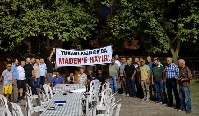 Kemalpaşa’daki maden isyanını Muhtar anlattı: “Her şeyimizi kaybediyoruz”