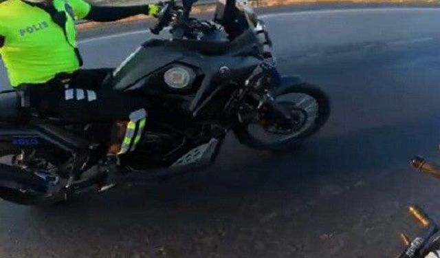 Kendi kask kamerası sonu oldu: İzmir'de kaçan motosikletliye yarım milyona yakın ceza