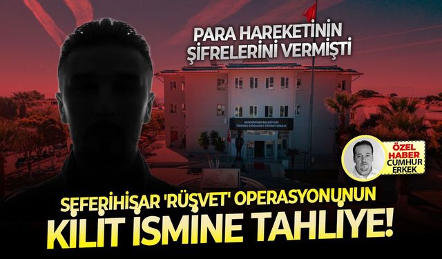 Para hareketinin şifrelerini vermişti: Seferihisar 'rüşvet' operasyonunun kilit ismine tahliye!