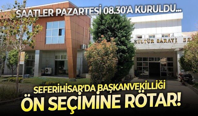 CHP Seferihisar Meclis Grubu'nun ön seçimine rötar! Başkanvekili adayı pazartesi sabahı belli olacak