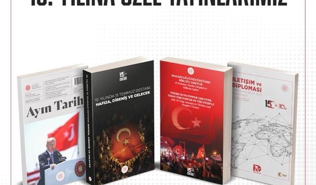 Tarihin en uzun gecesi kitaplaştı: İletişim Başkanlığı'ndan 10. yıl serisi
