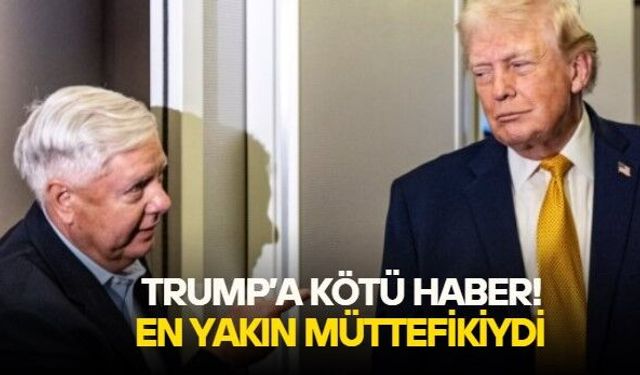 ABD Senatörü Lindsey Graham'dan şok eden haber! Başkan Trump'ın en hararetli destekçisiydi