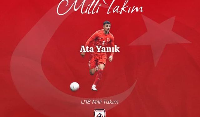 Altınordu altyapısında yetişti, U18 Milli Takım’a yükseldi