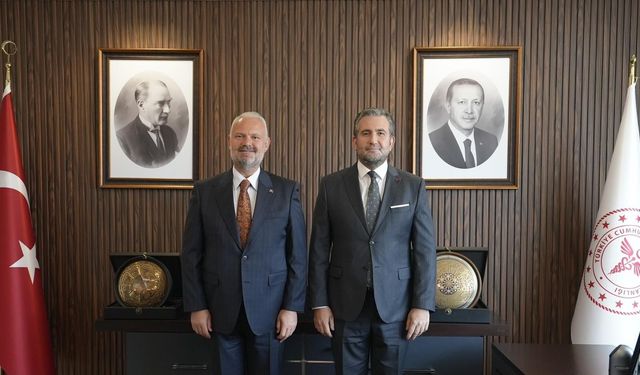 Aydın Pehlivan'dan Sağlığın Geliştirilmesi Genel Müdürü Volkan Demirel'e ziyaret!