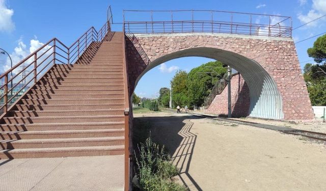 Manisa’daki bu üst geçitler Çin Seddi’ni aratmıyor!