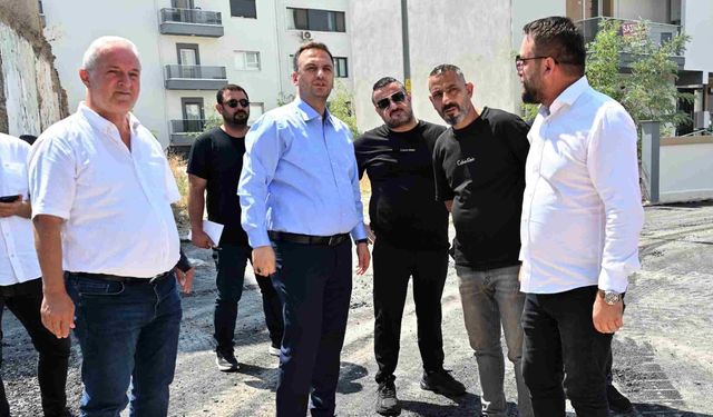 Bornova’da dönüşüm sonrası yeni dönem: Otopark, yol ve yeşil alan çalışmaları başladı