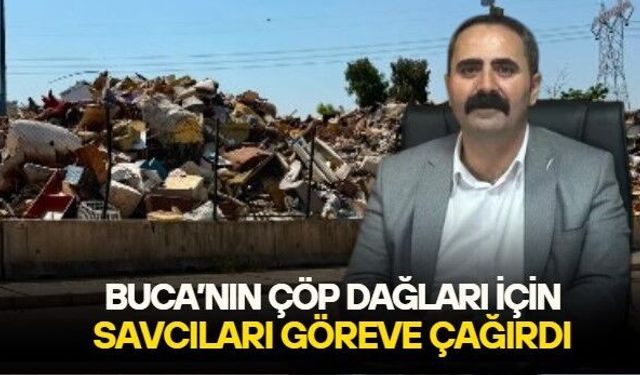 Buca'da çöp alarmı! AK Partili Veli Balyemez'den savcılara çağrı: Lütfen harekete geçin