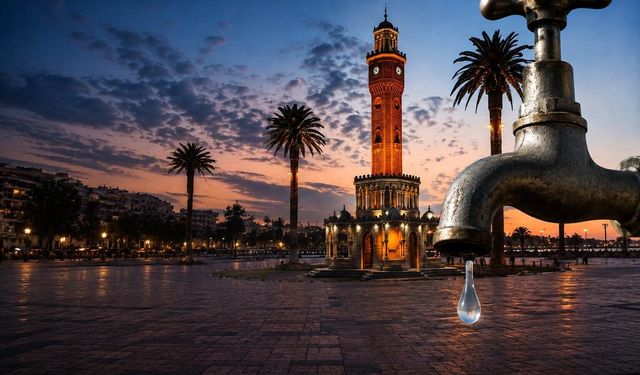 İzmir’in göbeği susuz kalacak! 8 saatlik kesinti uyarısı  15 Ağustos Cumartesi